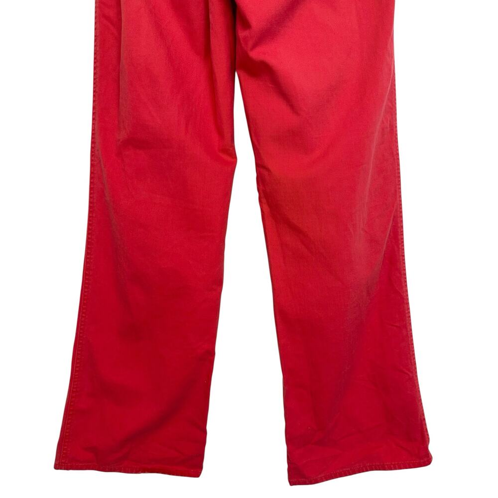 J. Crew Vintage Y2K Favorite Fit Bootcut Jeans Red 68370 Size 2 - Picture 7 of 9